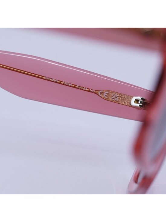 Kate Spade NAOMI/S 0733 HA Sunglasses Transparent Peach Square Frame main image 4